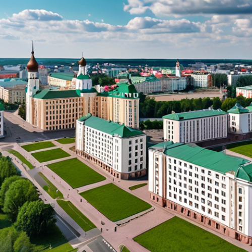 ** A scenic view of Minsk, Belarus. Incorporate hashtags like #Belarus, #Minsk, and #MinskCity. Aim for a sharp, well-lit photo suitable for Instagram.

**